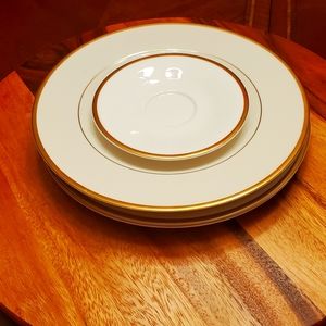 Dinner plates & a Saucer by Pickard